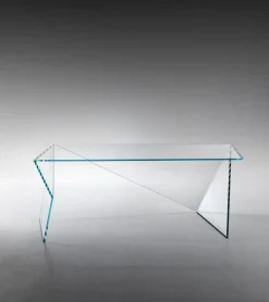 Pamono Origami Coffee Table in Crystal Glass by Barberini & Gunnell><noscript><img width=