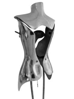 Outlet Pamono Original Aluminium & Steel Mannequins by Nigel Coates for Katherine Hammnet, 1989, Set of 2