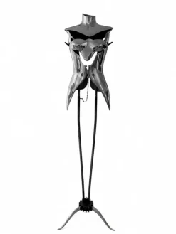 Outlet Pamono Original Aluminium & Steel Mannequins by Nigel Coates for Katherine Hammnet, 1989, Set of 2