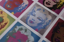 Pamono Original Andy Warhol Marilyn Monroe Exhibition Poster by Ros Nagy-Roden, Museum Ludwig Köln, 1989-1990><noscript><img width=