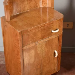 Pamono Original Art Deco Bedside Tables, Set of 2><noscript><img width=