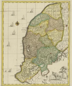 Online Pamono Original Copper-Engraving of Westergo, 1744