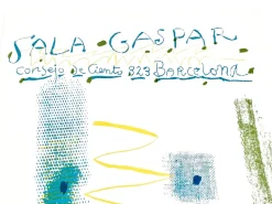 New Pamono Original Exhibition Poster for Pablo Picasso at the Sala Gaspar Gallery Barcelona, April 1961, Spain