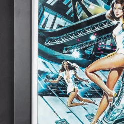 Pamono Original James Bond 007 Moonraker Film Poster Signed by Roger Moore, 1979><noscript><img width=