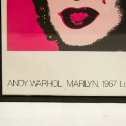 Hot Pamono Original Tate Gallery Marilyn Exhibition Poster Print after Andy Warhol