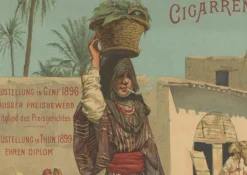 Pamono Original Tobacco Advertisement, 1890s><noscript><img width=