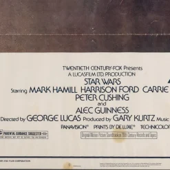 Sale Pamono Original US Release Star Wars: A New Hope Poster, 1977