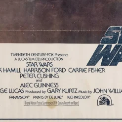 Sale Pamono Original US Release Star Wars: A New Hope Poster, 1977