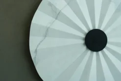 Online Pamono Oru 65 Marble Wall Lamp in Powder-Coated Steel and Marble by Stella Orlandino