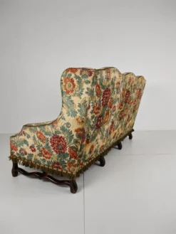 Pamono Os De Mouton Sofa in Tapestry, 1820><noscript><img width=