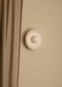 Pamono Ostro Ecru Ceramic Wall Sconce by Simone & Marcel><noscript><img width=