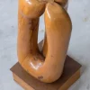 Hot Pamono Otto Baagøe Nielsen, Organic Sculpture, Birch with Pine and Bakelite Base