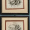 Sale Pamono Otto van Veen, Amorvm Emblemata, 1608, Engravings, Framed, Set of 2