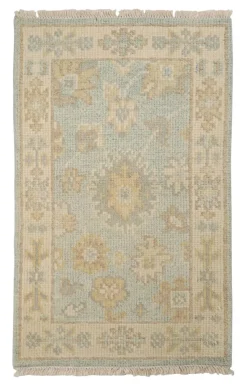 Pamono Oushak Style Rug from R&K Principal Jahanshah Nazmiyal