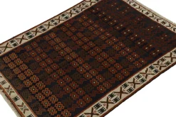 Pamono Oushak Style Rug with Geometric Patterns from R&K Principal Jahanshah Nazmiyal> Carpets & Textiles|Carpets & Textiles