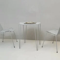 Clearance Pamono Outdoor Chairs and Table, 1950s, Set of 3
