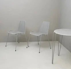 Clearance Pamono Outdoor Chairs and Table, 1950s, Set of 3