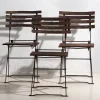 Pamono Outdoor Chairs, 1920s, Set of 3> Garden Seating