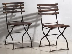 Pamono Outdoor Chairs, 1920s, Set of 3><noscript><img width=