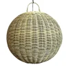 Pamono Outdoor Faux Rattan Globe Lantern, 2010s> Garden Lighting