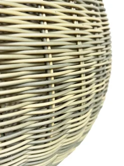 Pamono Outdoor Faux Rattan Globe Lantern, 2010s><noscript><img width=