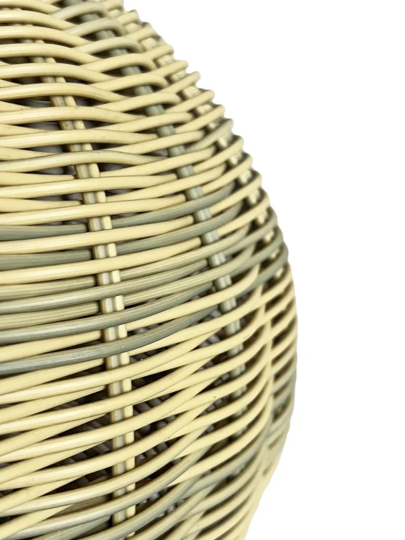 Pamono Outdoor Faux Rattan Globe Lantern, 2010s> Garden Lighting