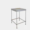 Online Pamono Outdoor Side Table with Fish Stone Slab Top