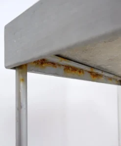 Online Pamono Outdoor Side Table with Fish Stone Slab Top
