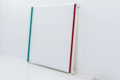 New Pamono Outline Light Sculpture by Aldo Van Den Nieuwelaar, 1980s