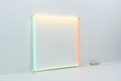 New Pamono Outline Light Sculpture by Aldo Van Den Nieuwelaar, 1980s