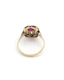 Pamono Oval Art Deco Ring><noscript><img width=