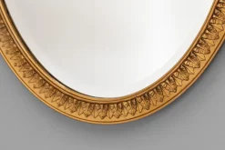 Pamono Oval Gilt Mirror, 1930s><noscript><img width=