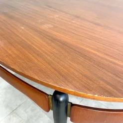 Pamono Oval Table by Silvio Cavatorta, 1960s><noscript><img width=