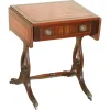 Pamono Oxblood Leather Extending Games Table from Bevan Funnell> Game Tables