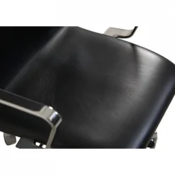 Pamono Oxford Chair in Black Essential Leather by Arne Jacobsen, 2000s><noscript><img width=
