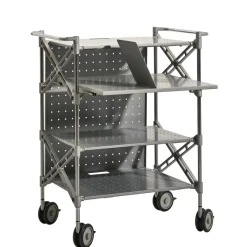 Pamono Oxo Serving Trolley by Antonio Citterio and Glen Oliver for Kartell, 1990s> Serving Bar Carts & Trolleys
