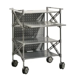 Pamono Oxo Serving Trolley by Antonio Citterio and Glen Oliver for Kartell, 1990s> Serving Bar Carts & Trolleys