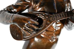 Pamono P. Dubois, Florentine Singer of the 15th Century, 1865, Bronze><noscript><img width=