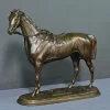 Hot Pamono P. Lenordez, Horse Saucebox, Late 19th Century, Bronze