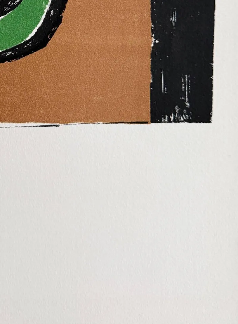 Pamono Pablo Picasso, Composition en Troi Couleurs, 1957, Lithograph> Prints & Multiples
