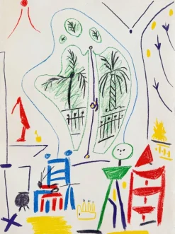 Best Pamono Pablo Picasso, Dans l'Atelier de Picasso, 1957, Lithograph