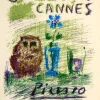 Pamono Pablo Picasso, Galerie 65, Cannes, 1956, Lithograph> Abstraction