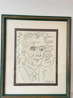 Pamono Pablo Picasso, Joliot-Curie, 1950s, Lithograph><noscript><img width=