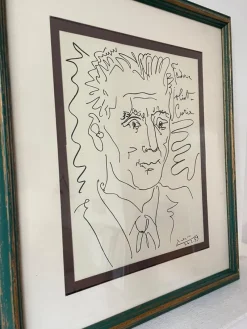 Pamono Pablo Picasso, Joliot-Curie, 1950s, Lithograph><noscript><img width=