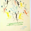 Pamono Pablo Picasso, La Ronde de la Jeunesse, Lithograph, 1961