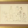 Online Pamono Pablo Picasso, L'atelier du vieux peintre, 1954, Etching