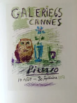 Pamono Pablo Picasso, Poster, 1959, Lithograph> Posters
