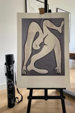 Pamono Pablo Picasso, Woman Acrobat, 1930 / 2004, Silk-Screen> Abstraction