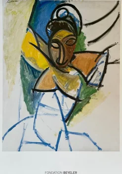 Pamono Pablo Picasso, Woman (Demoiselles d’Avignon Period), 2000s, Print> Prints & Multiples
