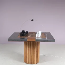 Sale Pamono Pacifico Chess Table by Franco Bozzi and Duccio Trassinelli for Studio A.R.D.I.T.I, Italy, 1973